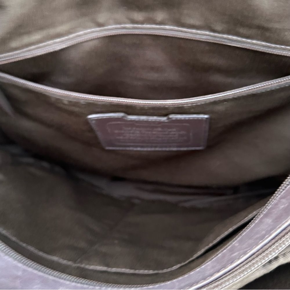 COACH Lexington commuter soft leather briefcase F70707 - Picture 7 of 16